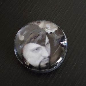 Anton LaVey Glass Magnet